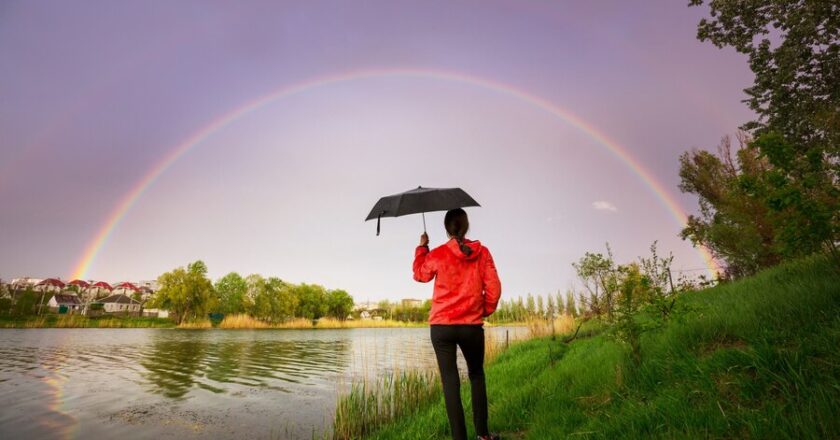 like a rainbows path nyt: Nature’s Fleeting Spectacle